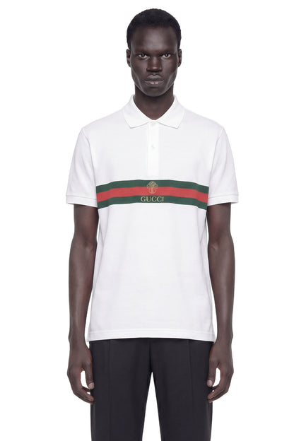 Cotton Jersey Polo with Web