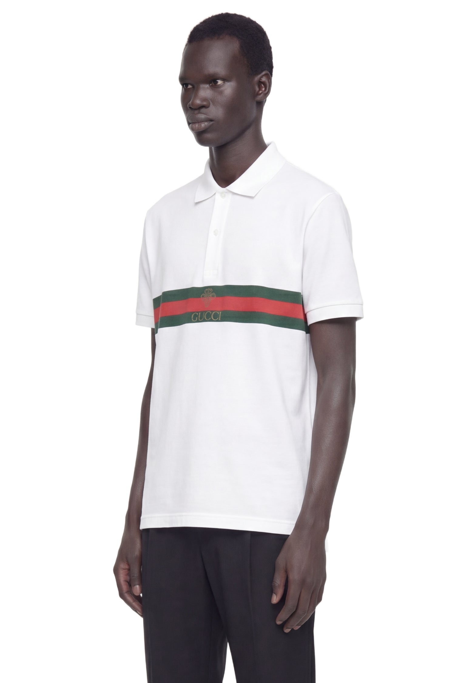 Cotton Jersey Polo with Web