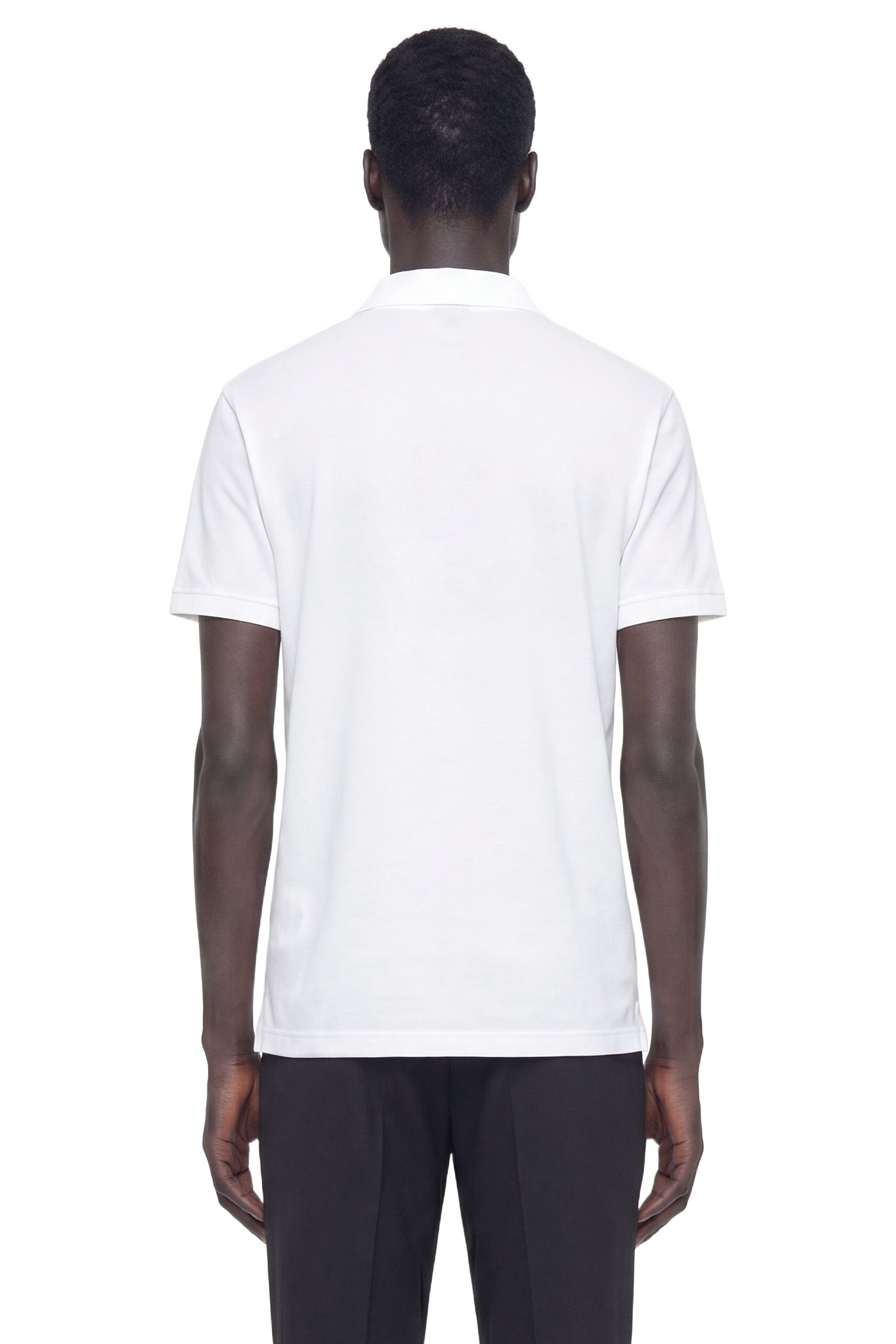 Cotton Jersey Polo with Web
