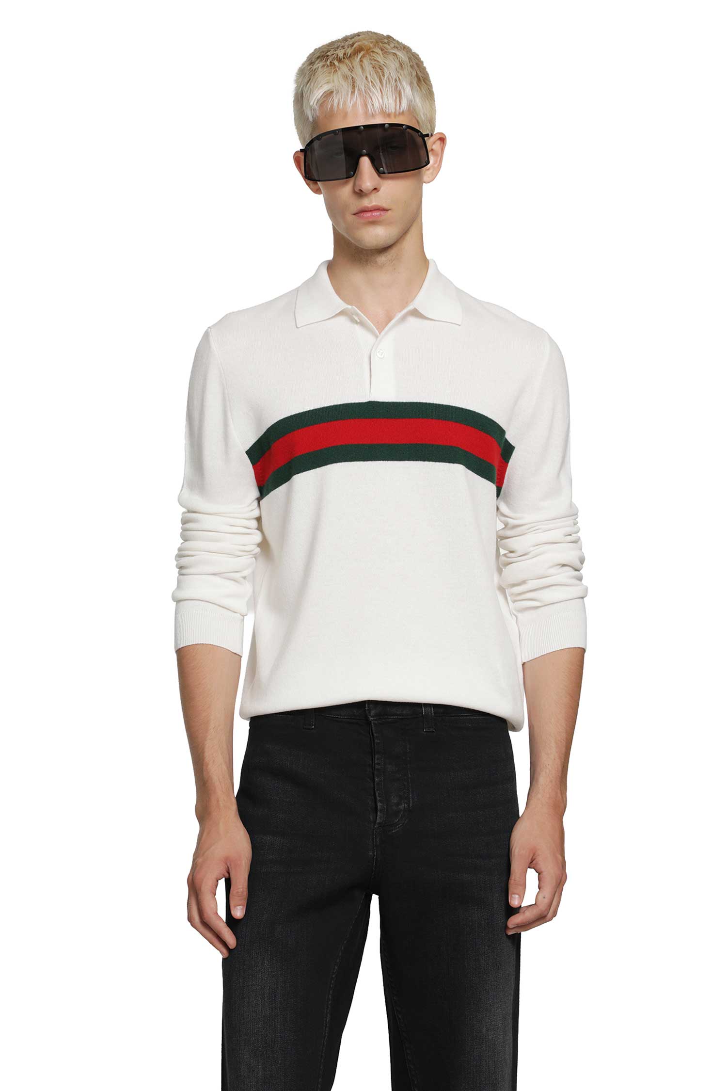 Polo Shirt With Web