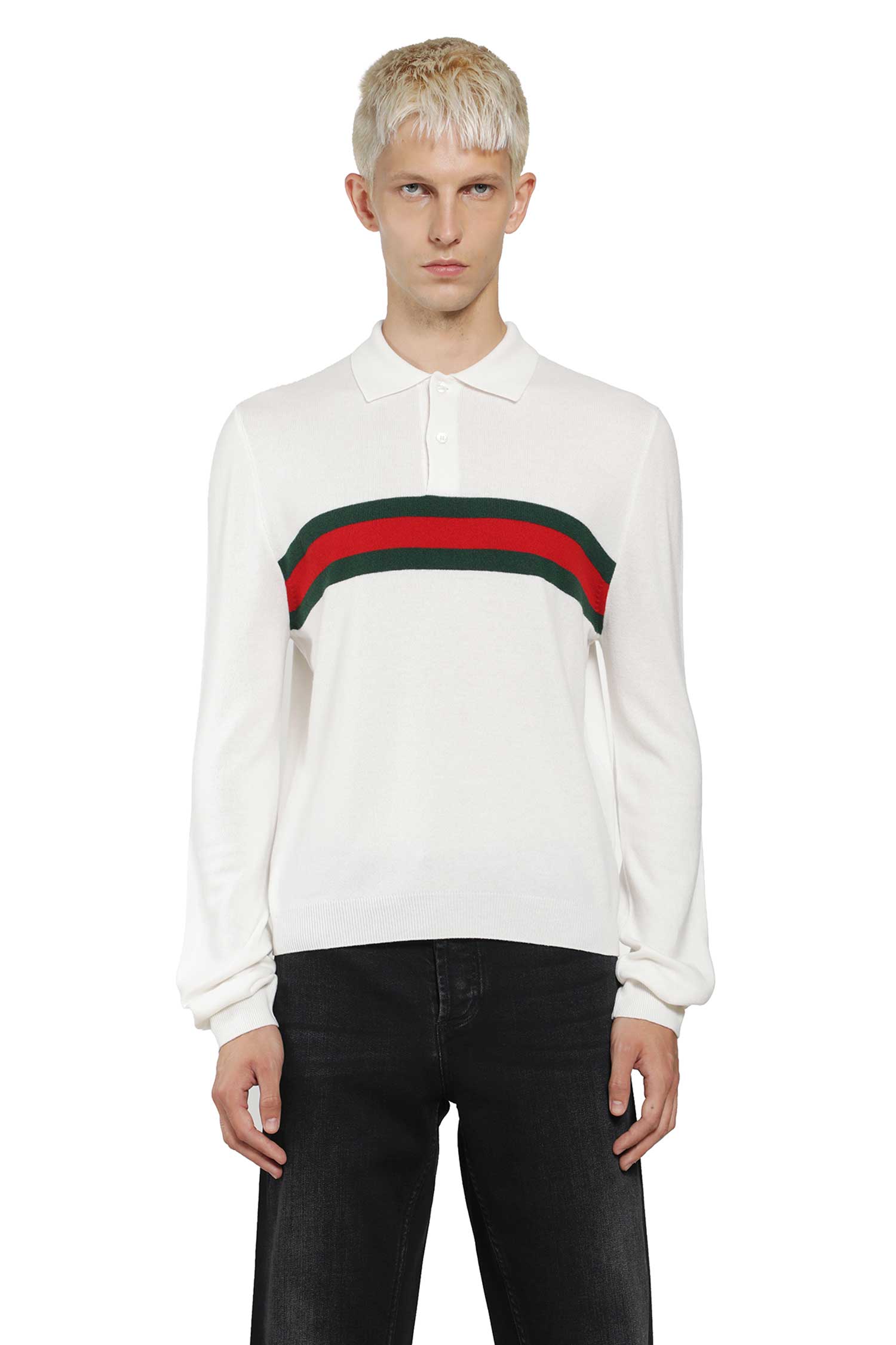 Polo Shirt With Web