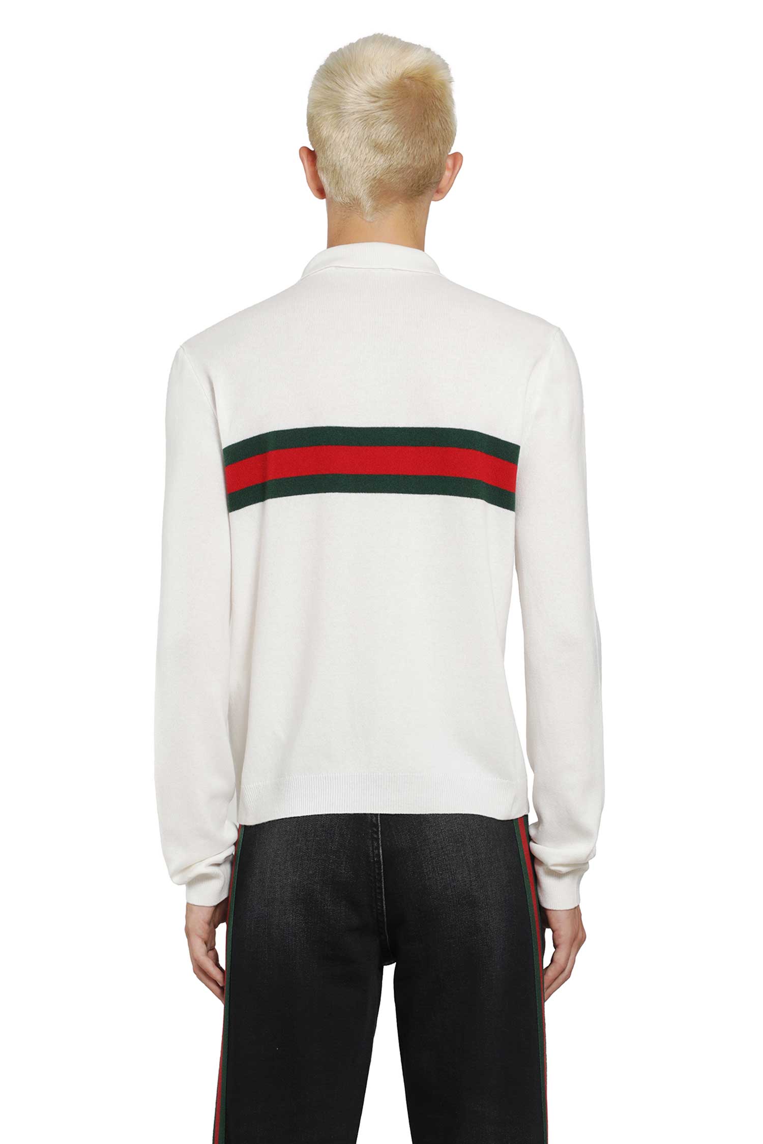 GUCCI Polo Shirt With Web man