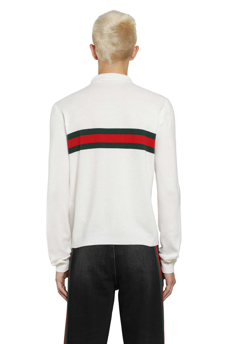 GUCCI Polo Shirt With Web man