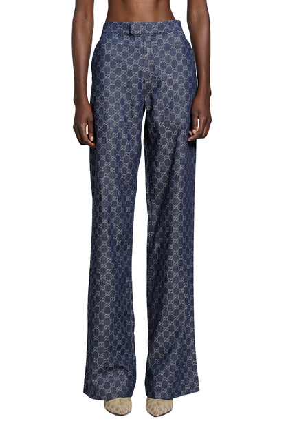 Flared GG Denim Tailored Jeans