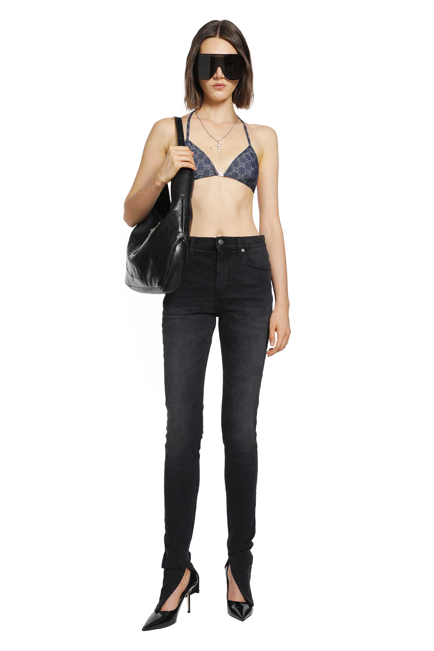 GUCCI GG Light Denim Top woman