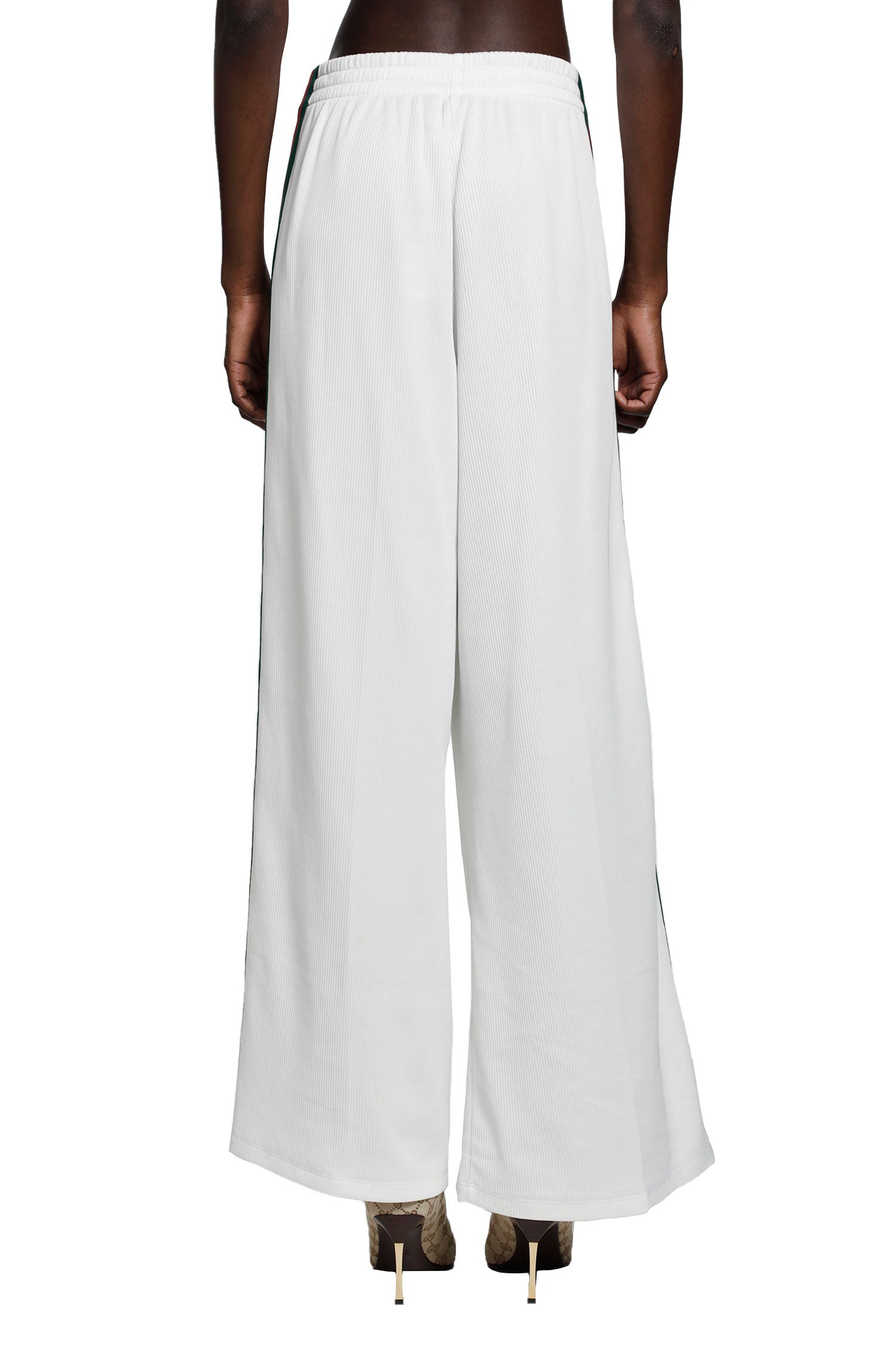 GUCCI Cotton Rib Jersey Sweatpants woman