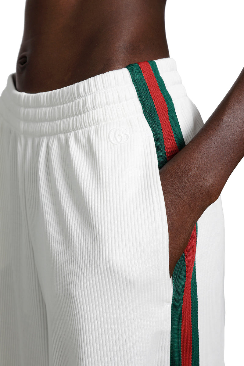 GUCCI Cotton Rib Jersey Sweatpants woman