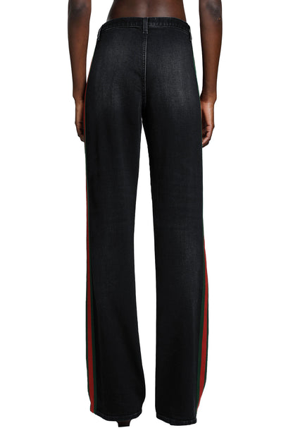 Washed Denim Tailored Jeans