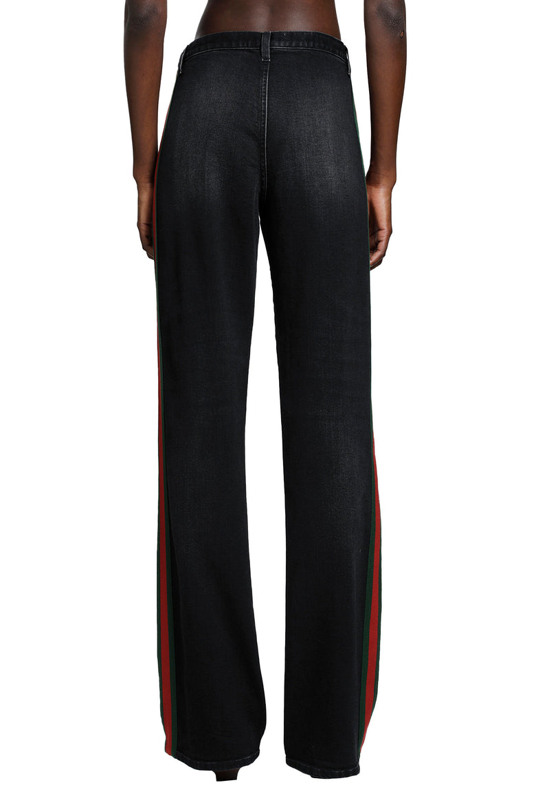 GUCCI Washed Denim Tailored Jeans woman