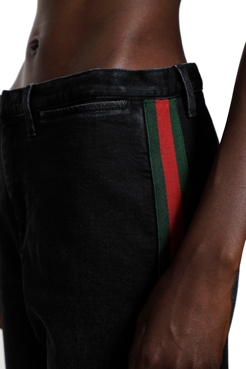 GUCCI Washed Denim Tailored Jeans woman