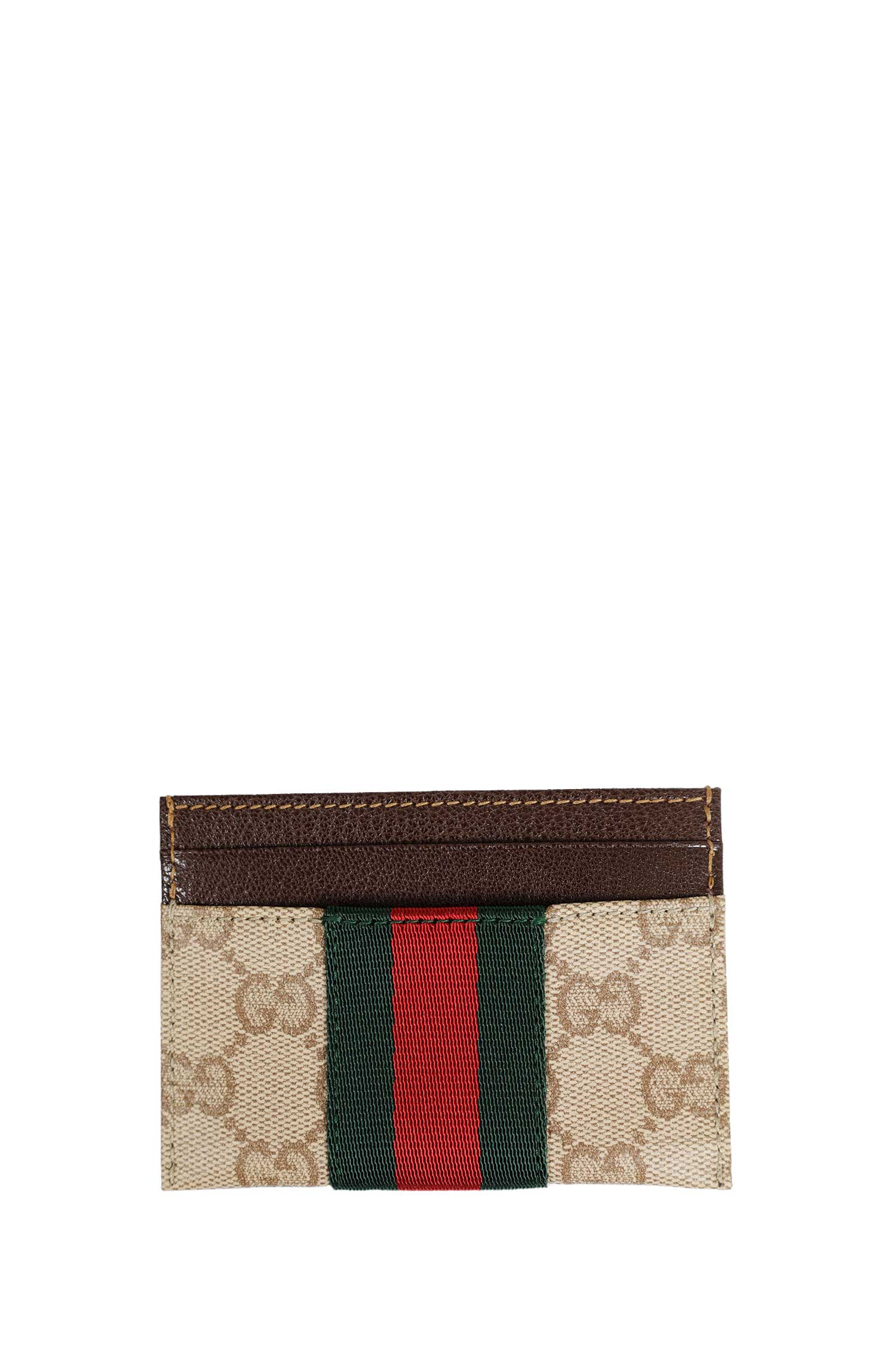 Coated GG Canvas Card Holder