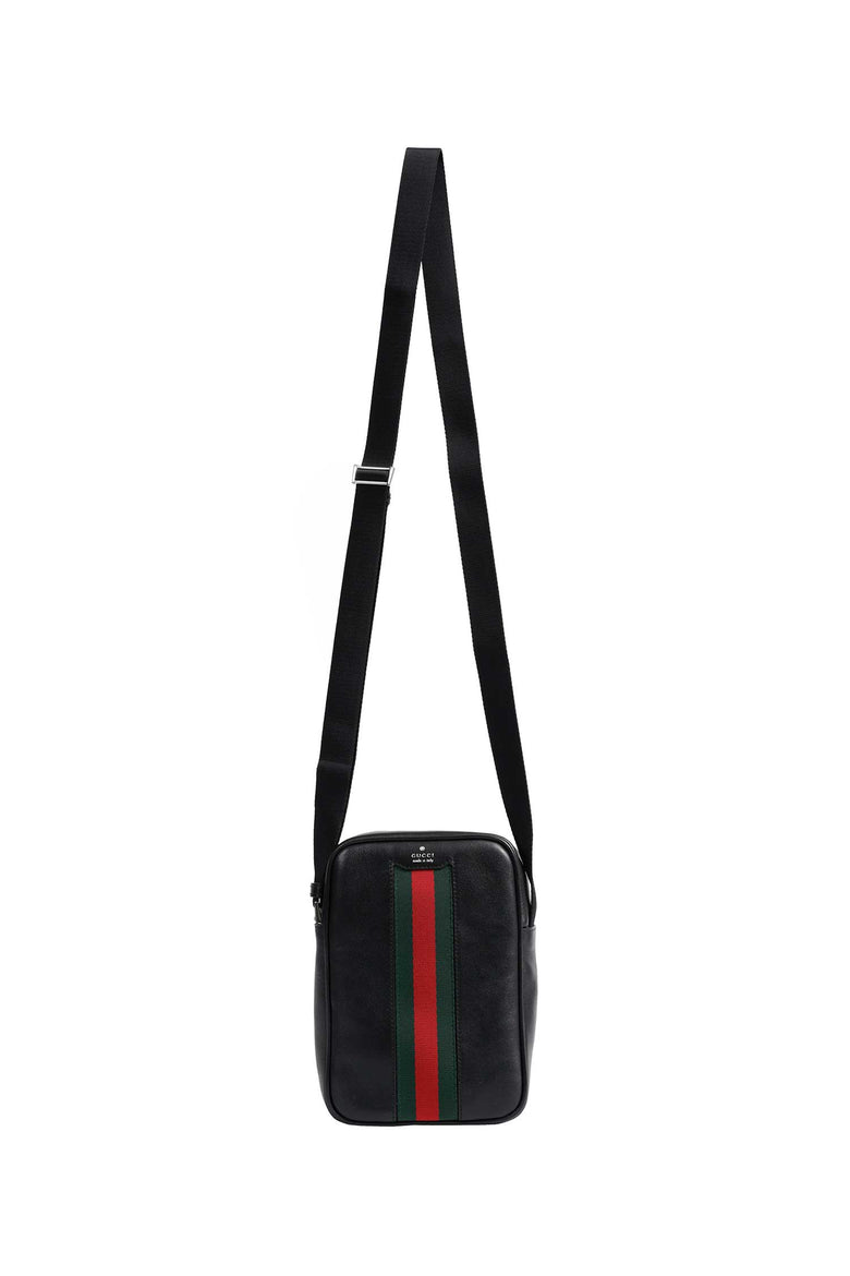 GUCCI Soft Leather Crossbody Mini bag man