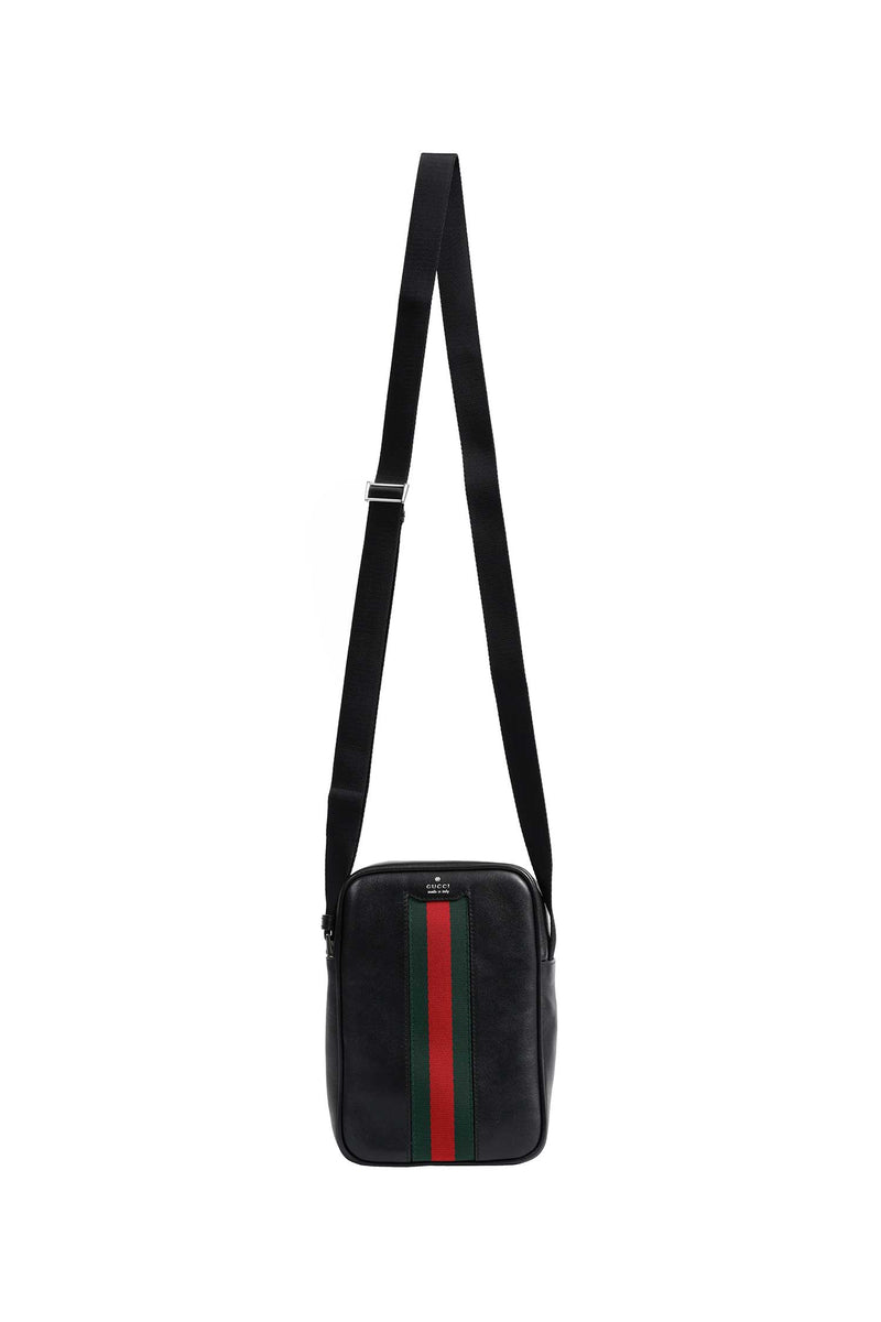 GUCCI Soft Leather Crossbody Mini bag man