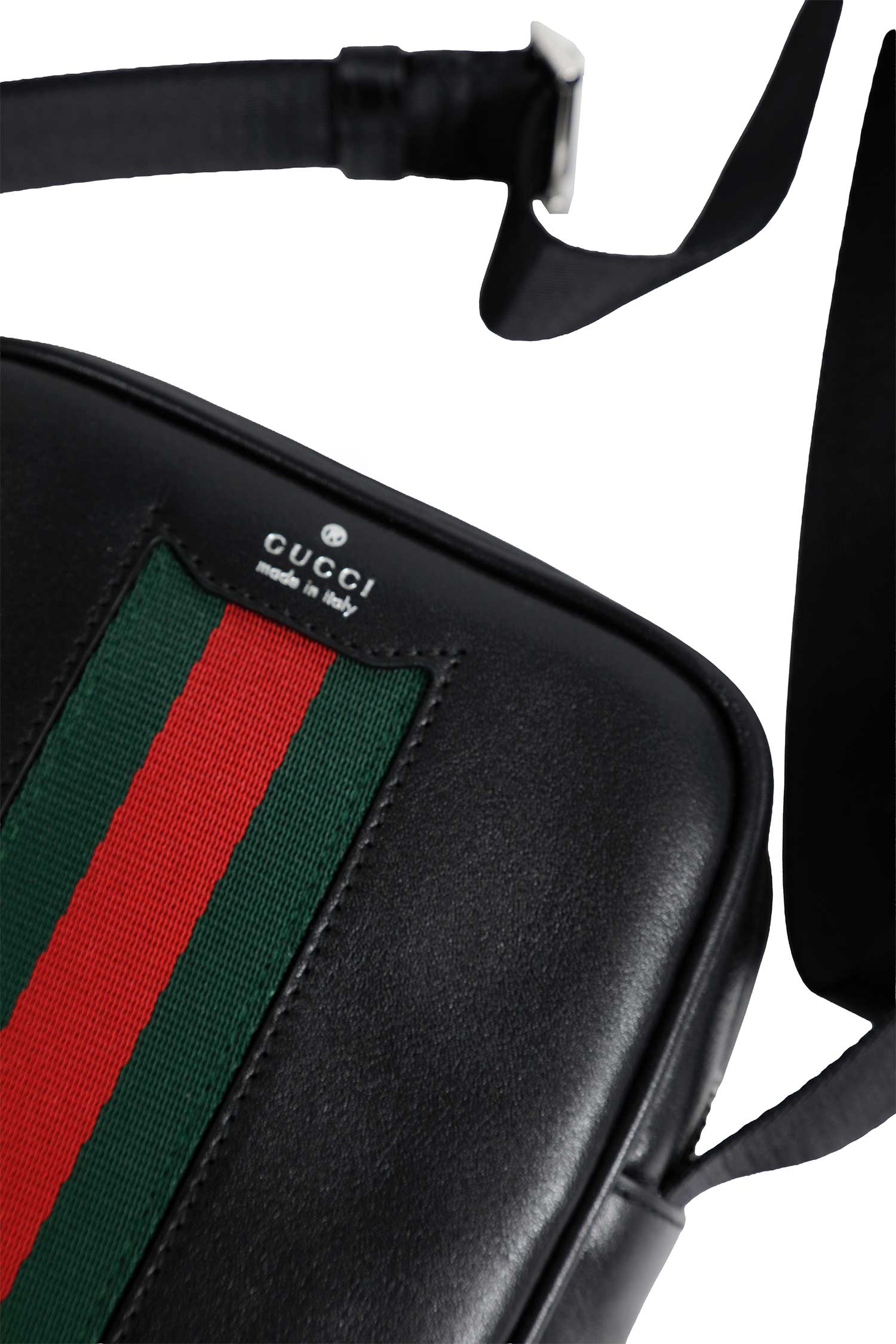 GUCCI Soft Leather Crossbody Mini bag man