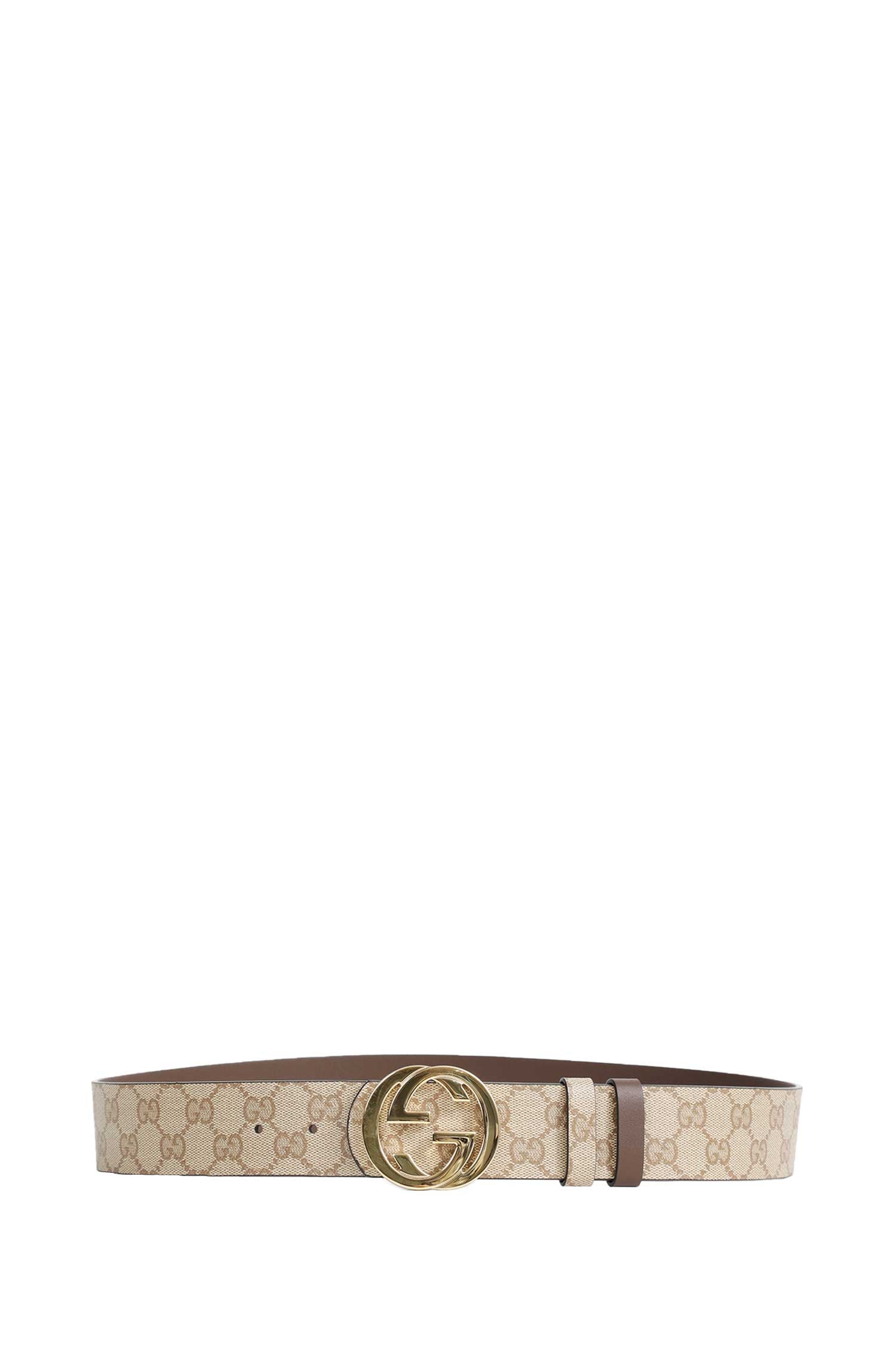 GUCCI Reversible Belt With Interlocking G Buckle man