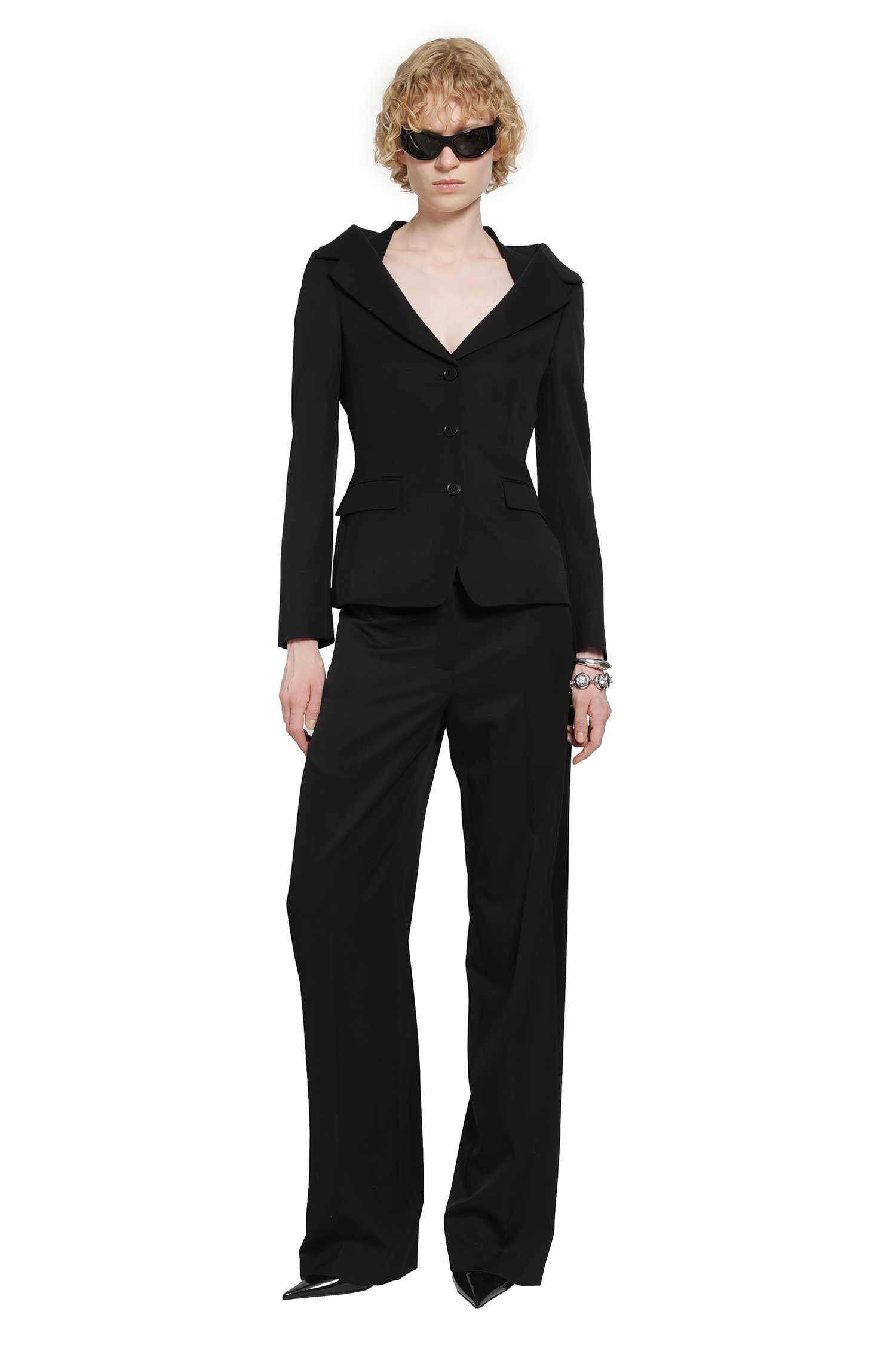 MCQUEEN Tuxedo Trousers woman