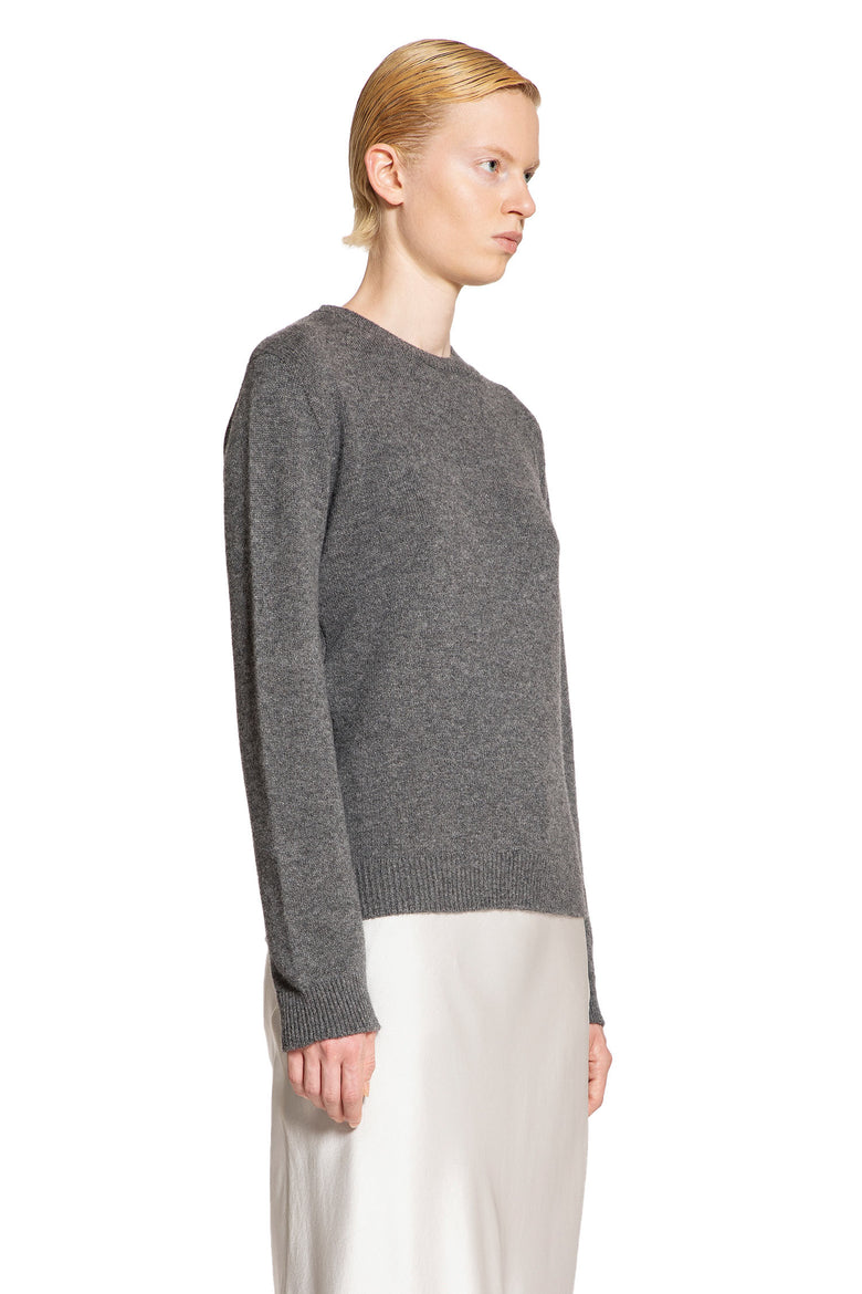 THE ROW WOMAN GREY KNITWEAR