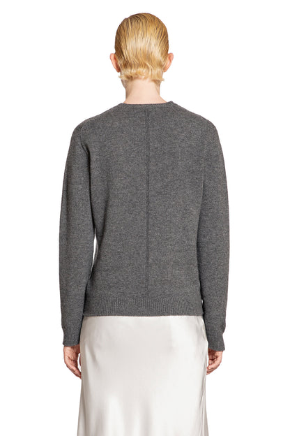 THE ROW WOMAN GREY KNITWEAR