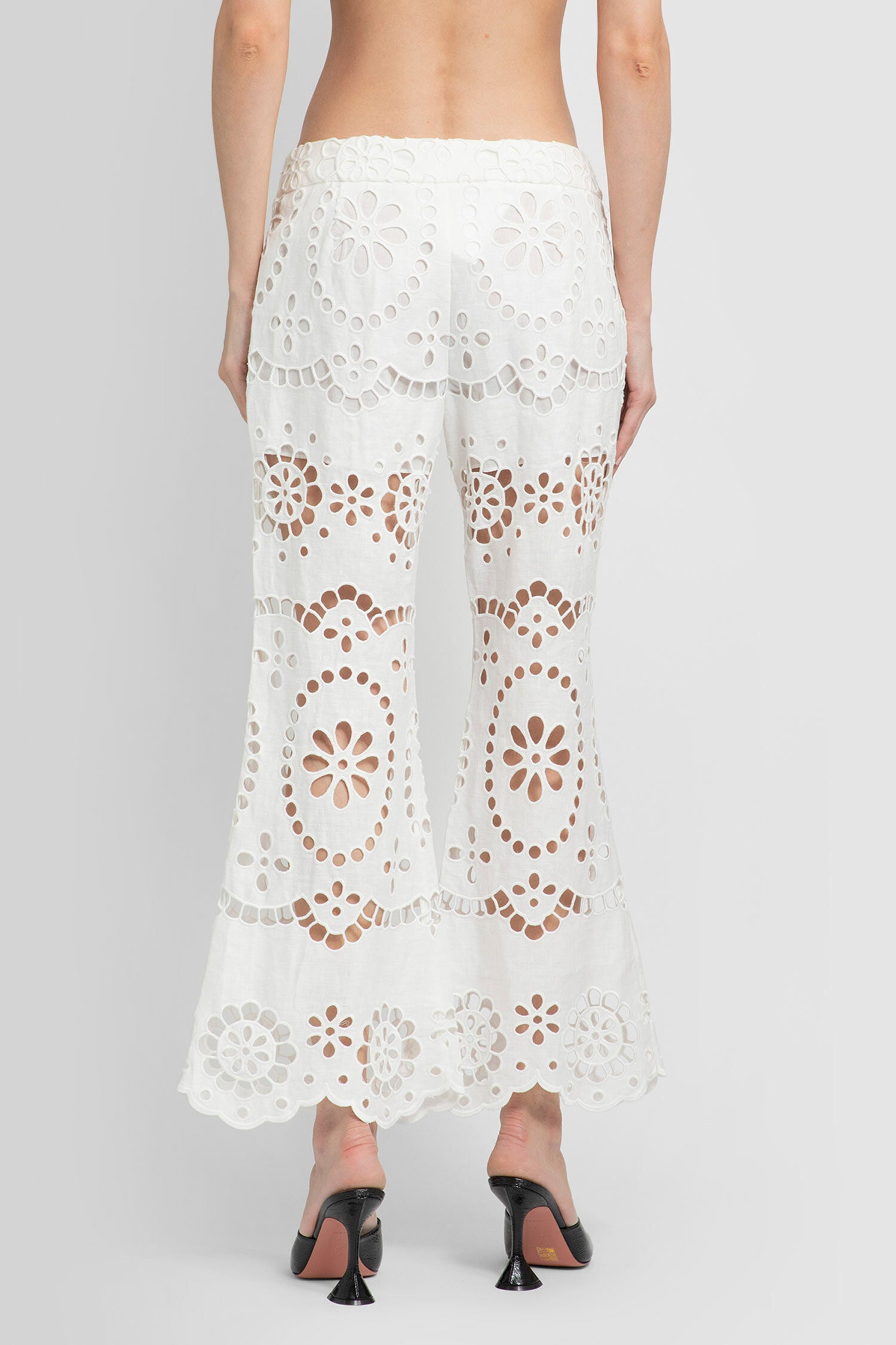 ZIMMERMANN WOMAN WHITE TROUSERS