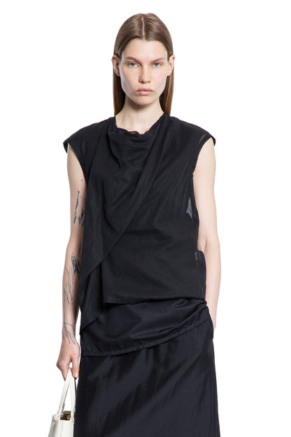 THE ROW WOMAN BLACK TOPS