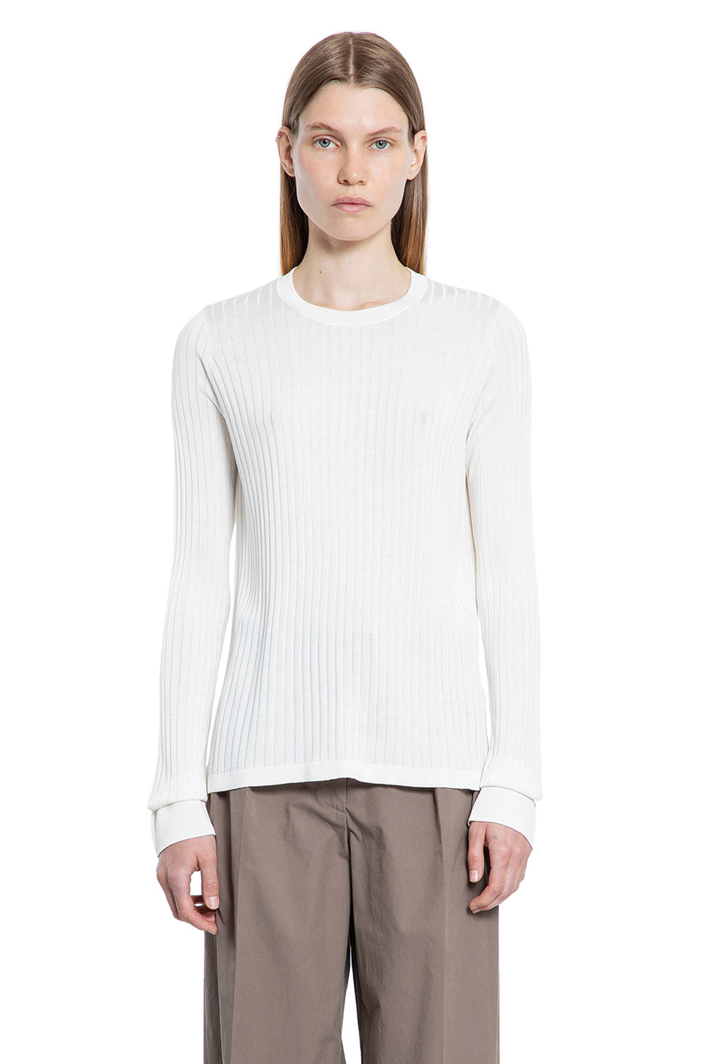 THE ROW WOMAN OFF-WHITE TOPS