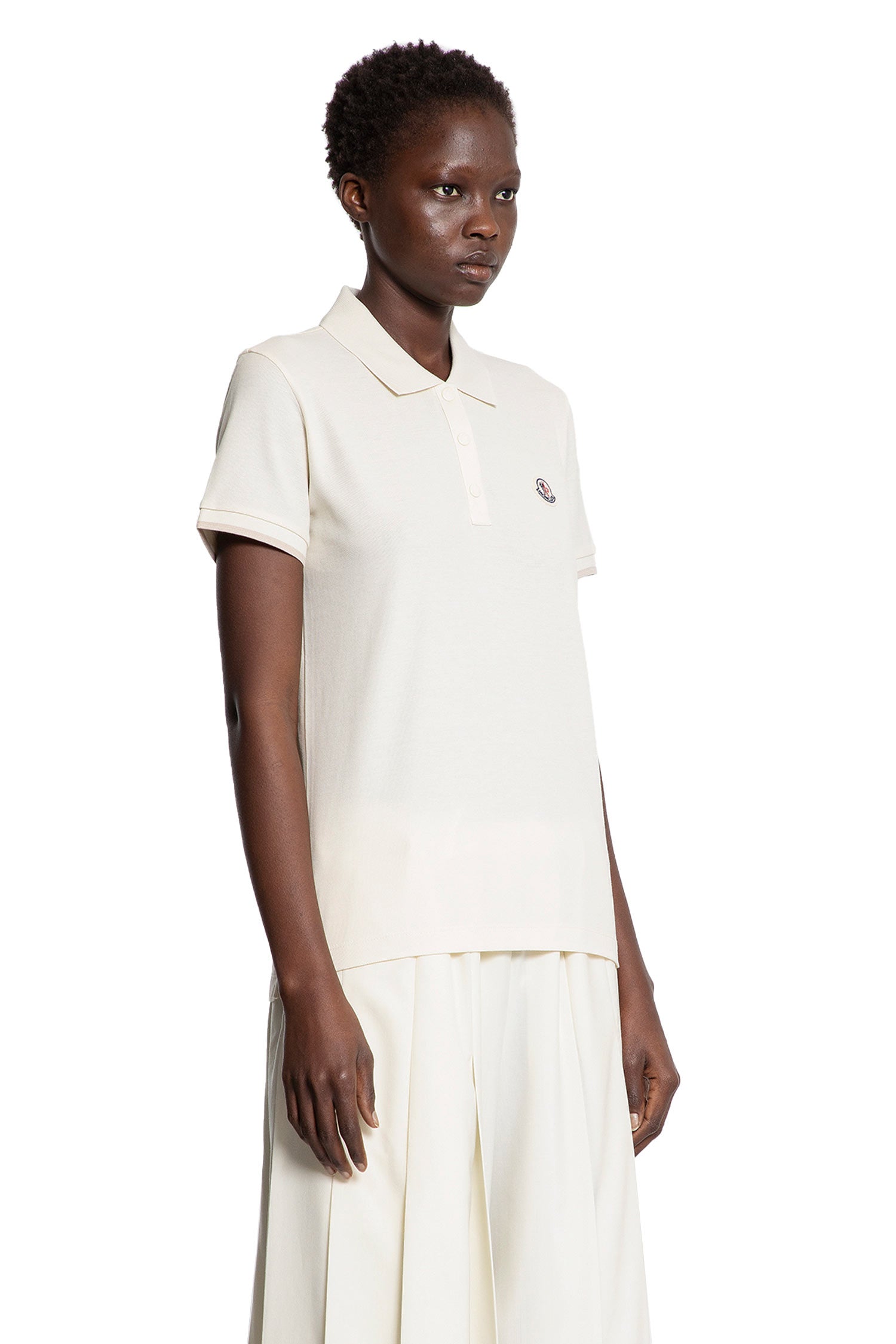 Logo Patch Cotton Piqué Polo Shirt - Antonioli.eu
