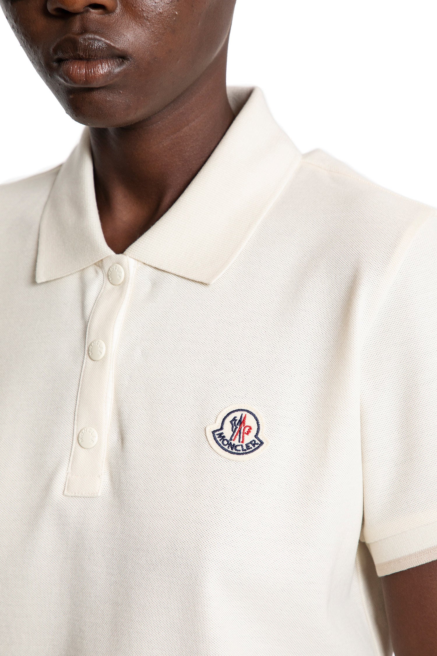 Logo Patch Cotton Piqué Polo Shirt - Antonioli.eu
