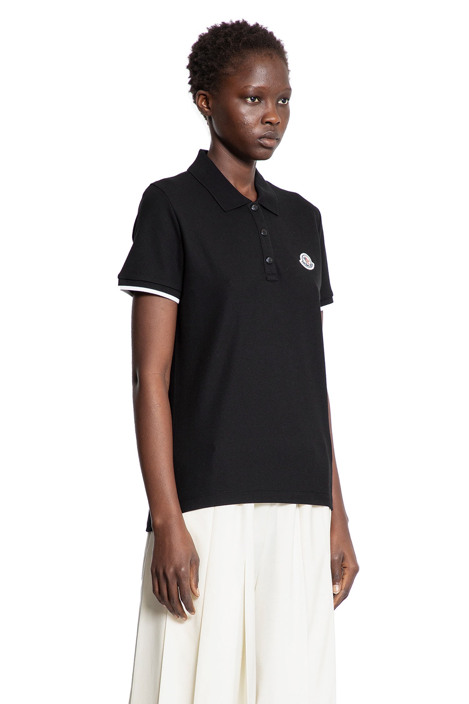Logo Patch Cotton Piqué Polo Shirt - Antonioli.eu