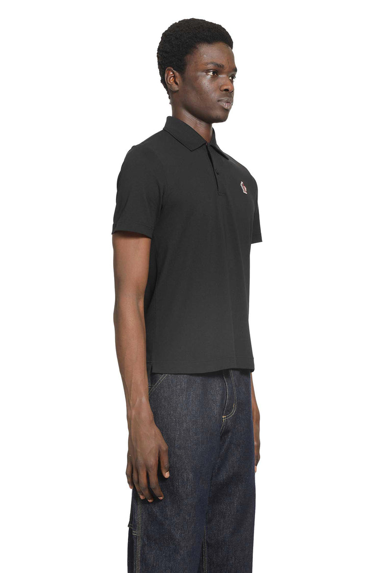 Logo Patch Polo Shirt