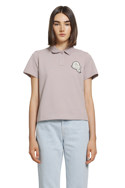 Logo Patch Polo Shirt
