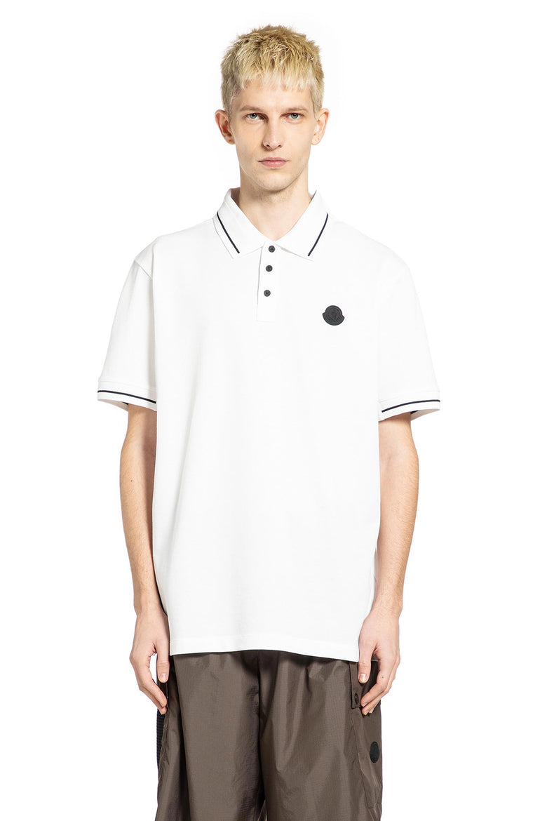 Logo Patch Cotton Polo Shirt