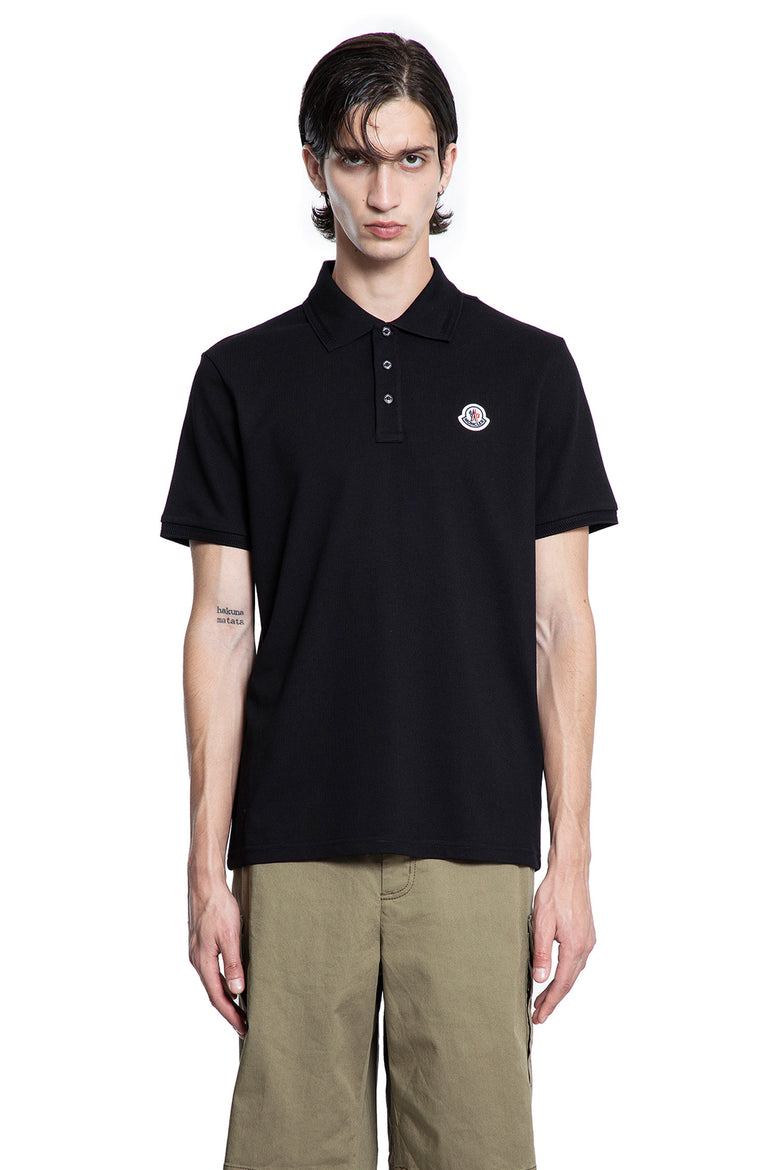 Logo Patch Cotton Piqué Polo Shirt