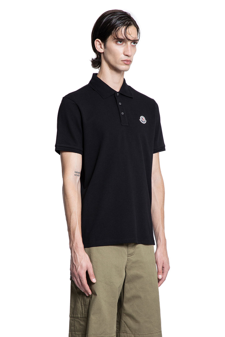 Logo Patch Cotton Piqué Polo Shirt