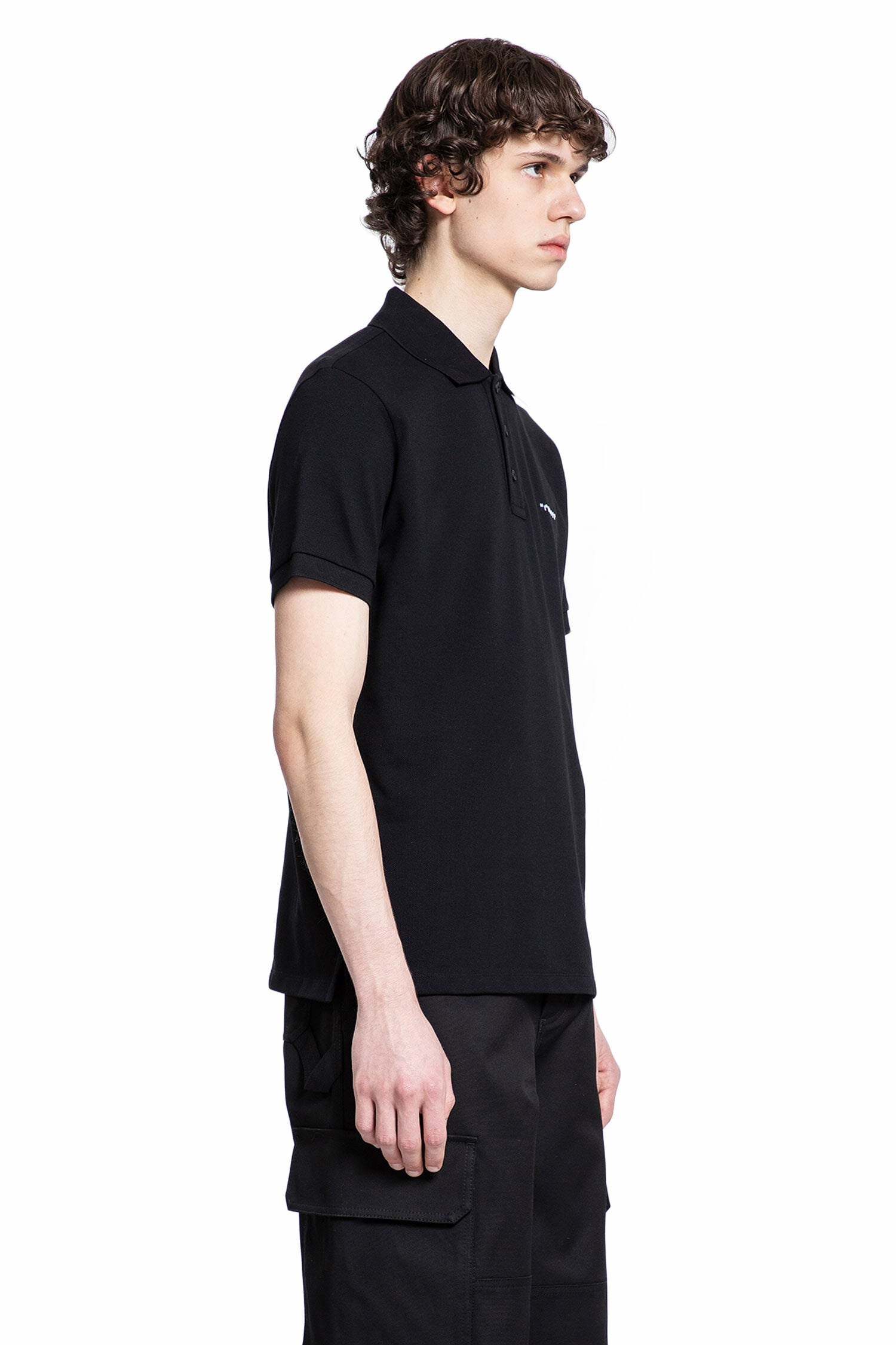 MONCLER MAN BLACK T-SHIRTS