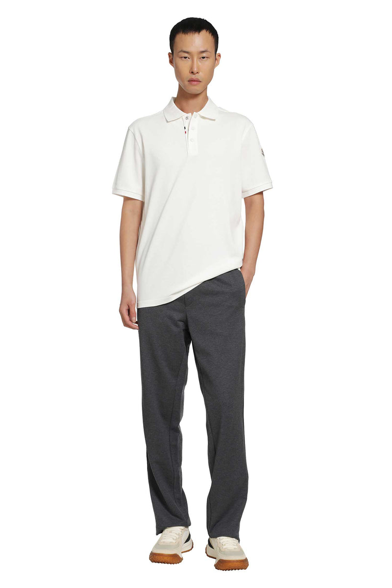 MONCLER Cotton Piquet Polo Shirt man