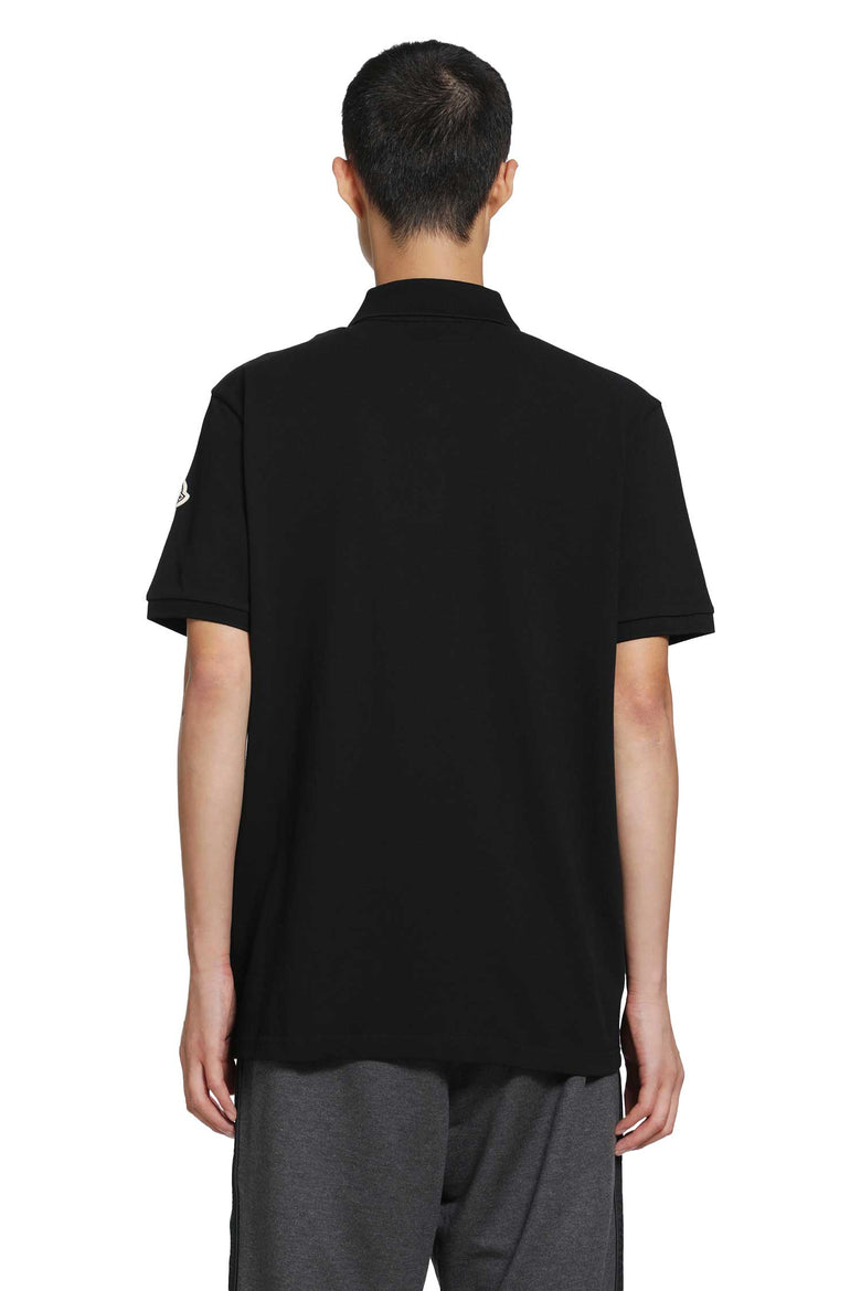MONCLER Cotton Piquet Polo Shirt man