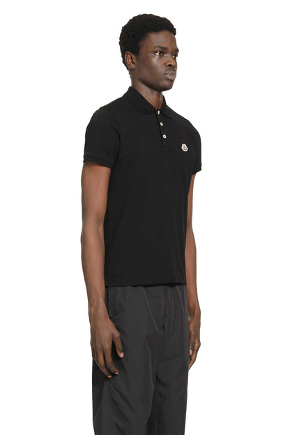 Logo Patch Cotton Polo Shirt