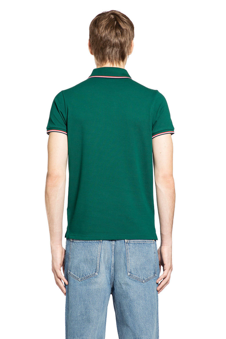 Tricolour-Trimmed Cotton Piquet Polo Shirt