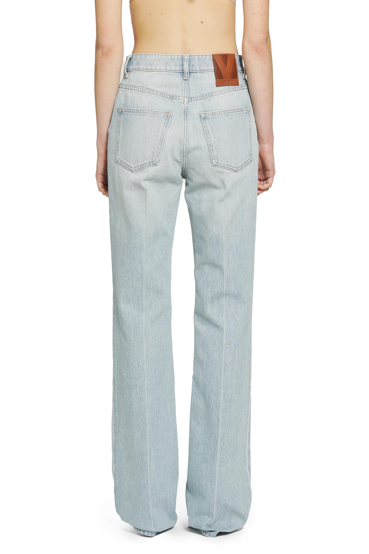 VALENTINO Straight Leg Jeans woman