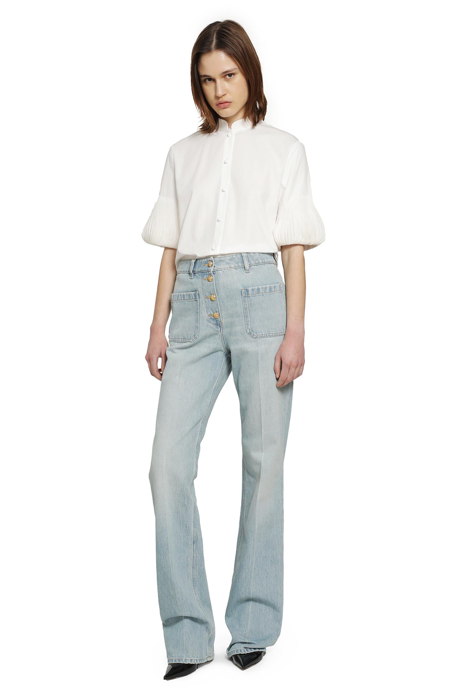 VALENTINO Straight Leg Jeans woman