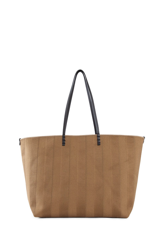 FENDI WOMAN BEIGE TOTE BAGS