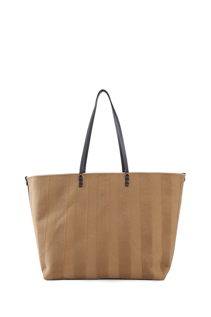 FENDI WOMAN BEIGE TOTE BAGS