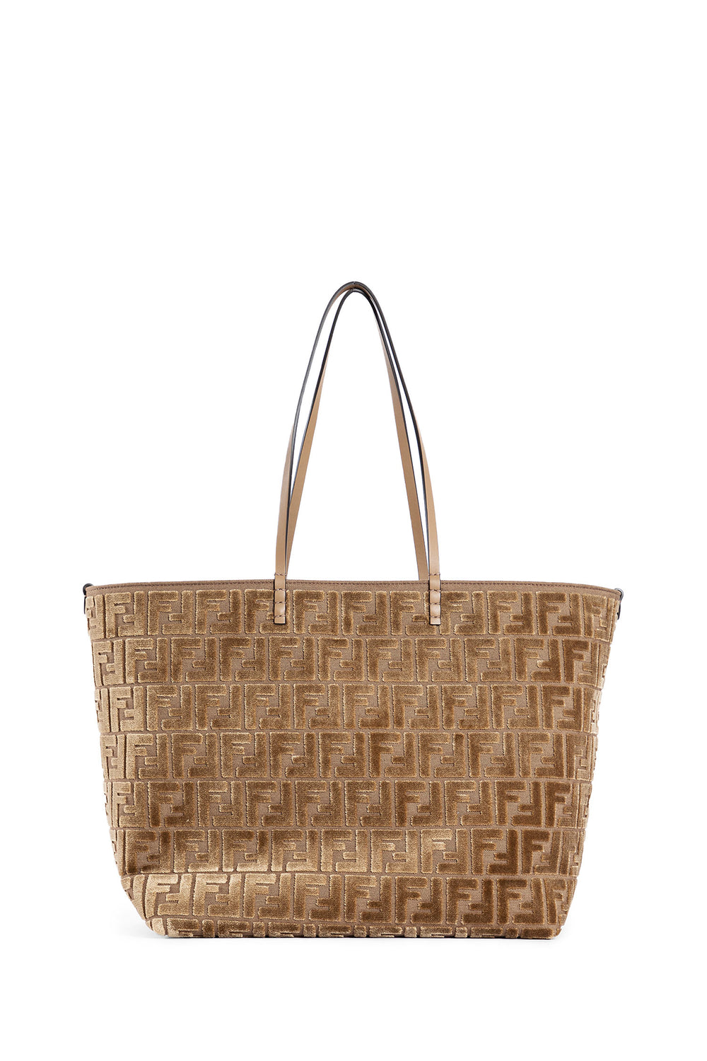 FENDI WOMAN BEIGE TOTE BAGS