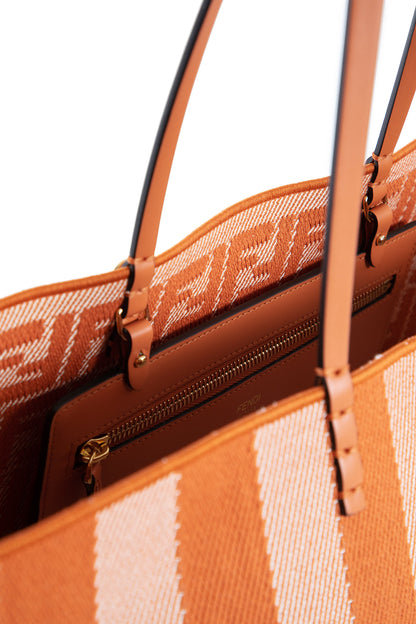 FENDI WOMAN ORANGE TOTE BAGS - Antonioli.eu