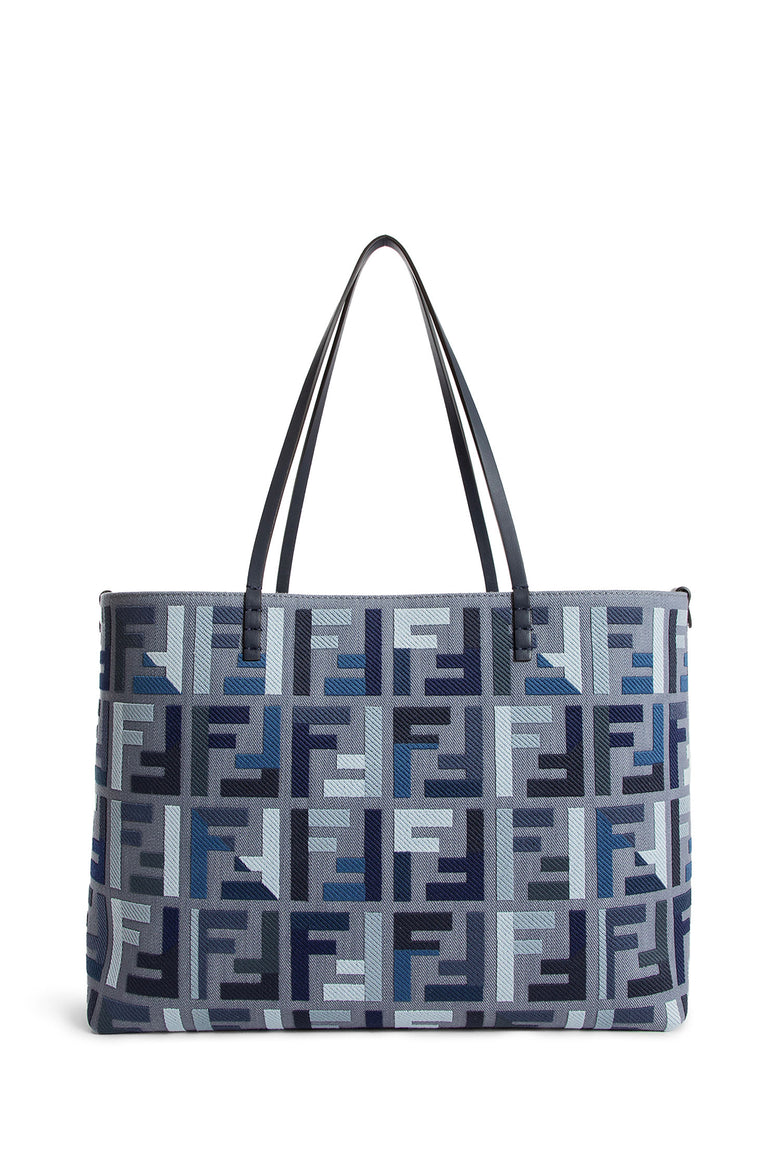 FENDI WOMAN BLUE TOTE BAGS