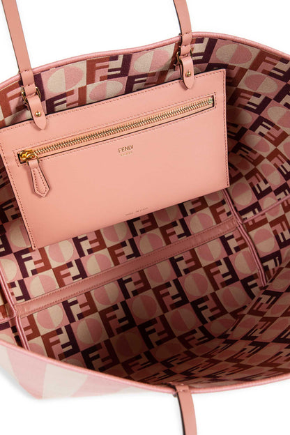 FENDI WOMAN PINK TOTE BAGS