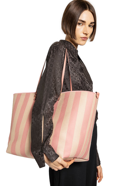 FENDI WOMAN PINK TOTE BAGS
