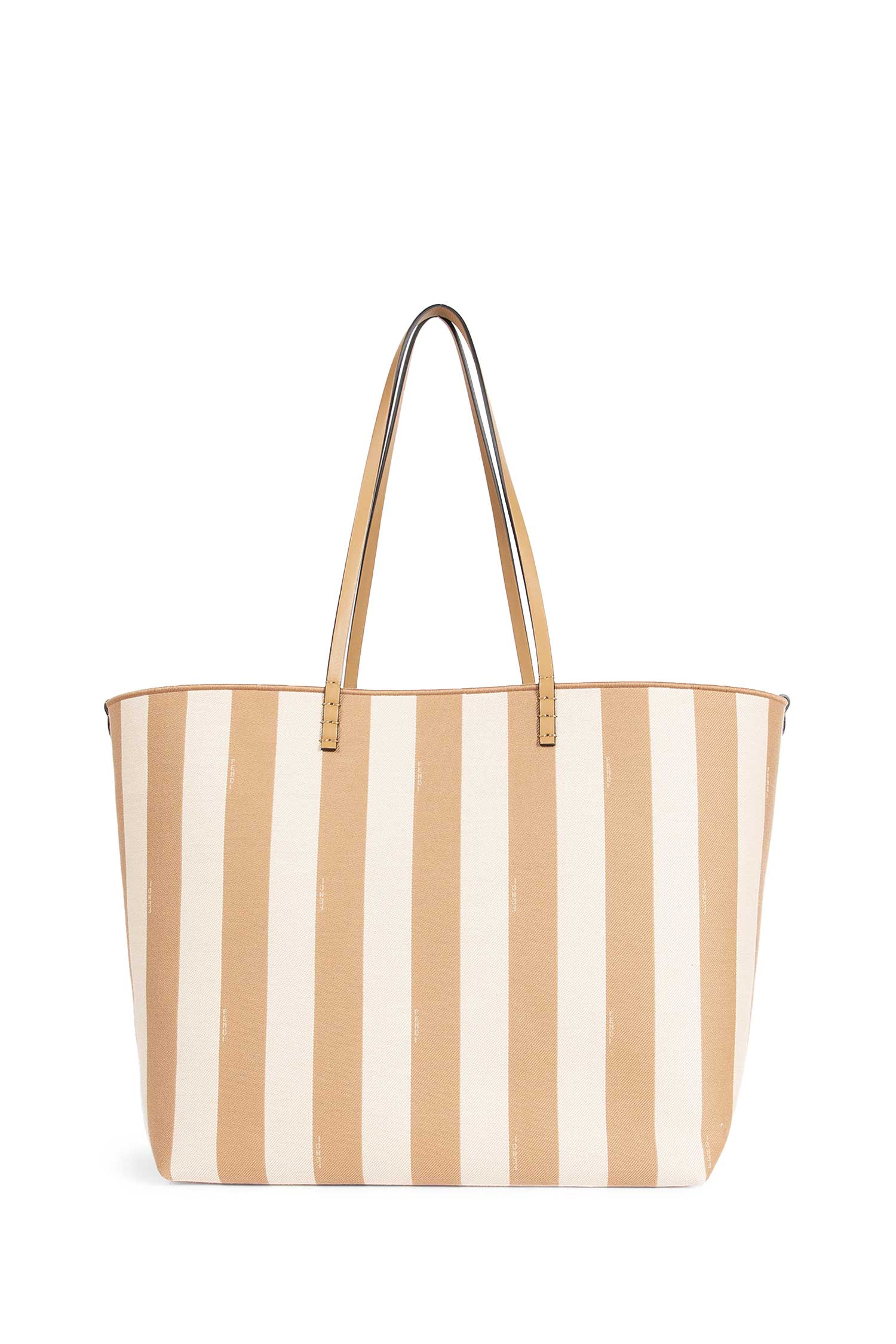 FENDI WOMAN BEIGE TOTE BAGS
