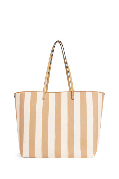 FENDI WOMAN BEIGE TOTE BAGS