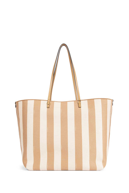 FENDI WOMAN BEIGE TOTE BAGS
